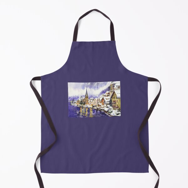 Item preview, Hallstatt, Austria watercolor painting designed and sold by Colibri77.