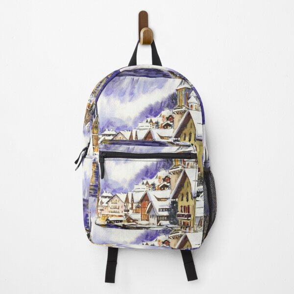 Item preview, Hallstatt, Austria watercolor painting designed and sold by Colibri77.