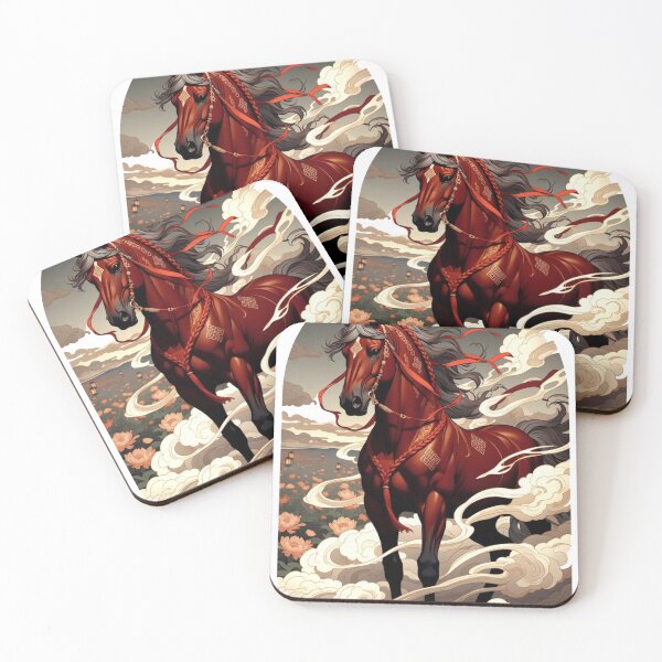 Item preview, Majestic Horse Year Guardian T Shirt, Skies of Prosperity Mug, Lunar New Year Gift designed and sold by YMLux.