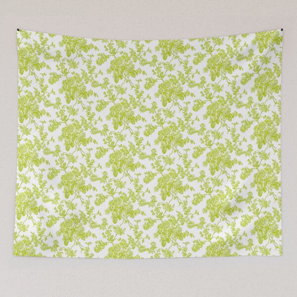 Item preview, Toile, Matcha Green Roses designed and sold by PixDezines.