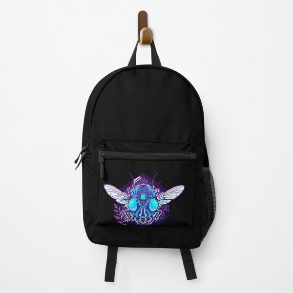 Item preview, Cyber Fly Tech Art - Futuristic Neon Circuit Insect Illustration designed and sold by AbulailArt.