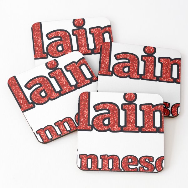 Item preview, Blaine Minnesota City Name With Red Rhinestone designed and sold by TheIconSmith.