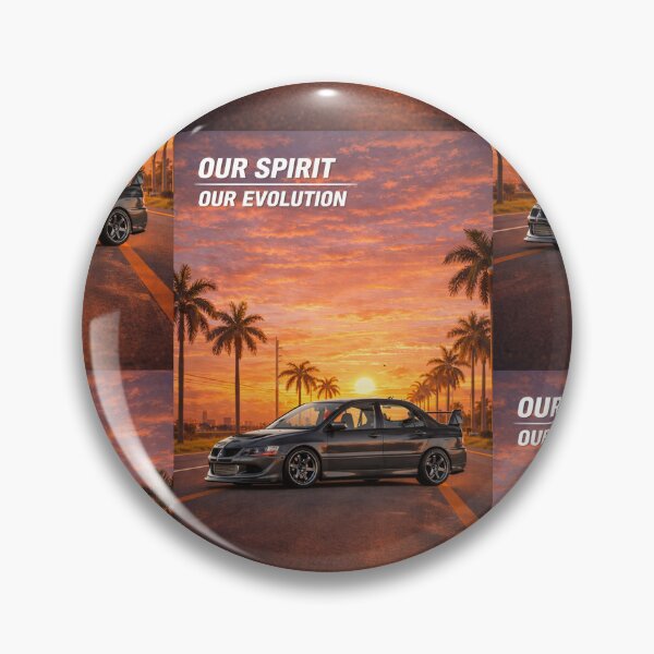 Item preview, Mitsubishi Evo 8 MR poster OUR SPIRIT OUR EVOLUTION designed and sold by TheMitsuGuy.