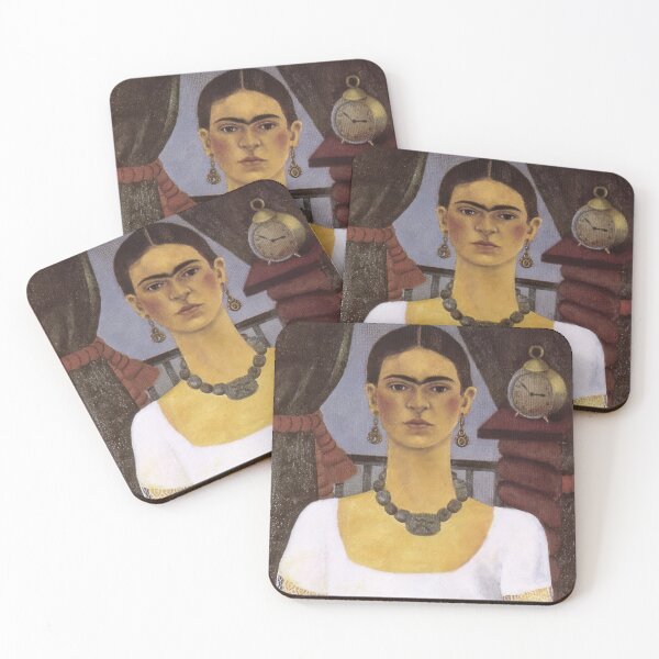 Item preview, Self Portrait   Time Flies - Frida Kahlo  designed and sold by nebelimr.