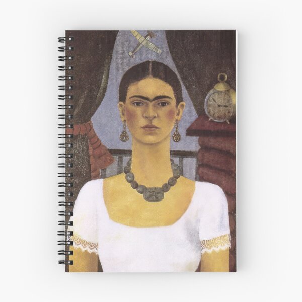 Item preview, Self Portrait   Time Flies - Frida Kahlo  designed and sold by nebelimr.