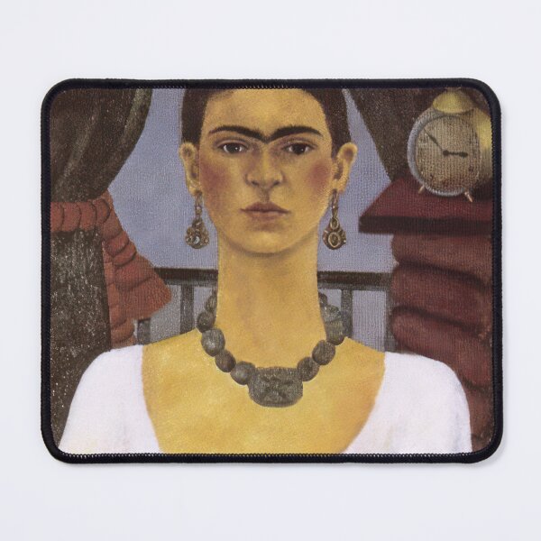 Item preview, Self Portrait Time Flies - Frida Kahlo designed and sold by nebelimr.