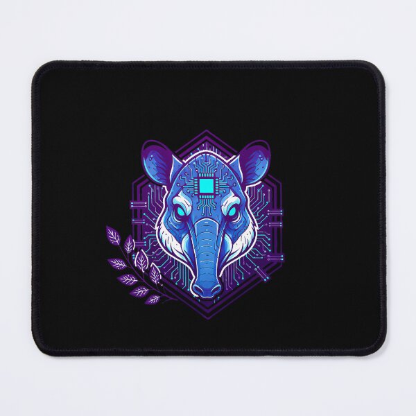 Item preview, Cyber Anteater Tech Art - Futuristic Neon Circuit Wildlife Illustration designed and sold by AbulailArt.