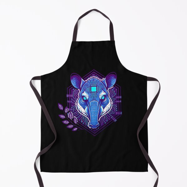 Item preview, Cyber Anteater Tech Art - Futuristic Neon Circuit Wildlife Illustration designed and sold by AbulailArt.