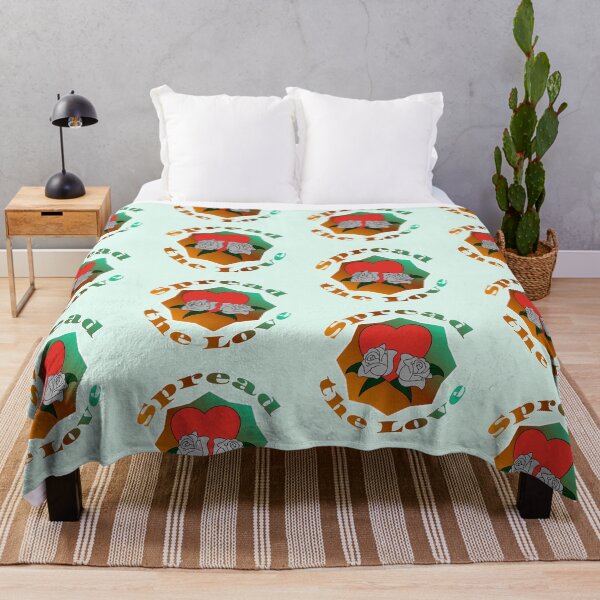 Item preview, Spread The Love - Retro Heart and Roses Graphic designed and sold by ValeriValera.