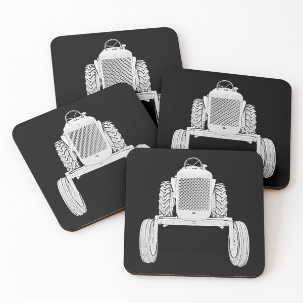 Item preview, Allis-Chalmers vintage tractor monochrome designed and sold by soitwouldseem.