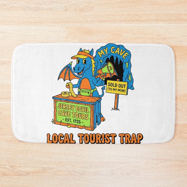 Item preview, Jersey Devil Local Tourist Trap Shirt Funny Cryptid New Jersey Folklore Souvenir designed and sold by Trending Fashions.