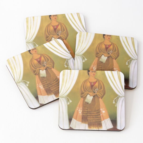 Item preview, Self Portrait Dedicated to Leon Trotsky  Between the Curtains  - Frida Kahlo  designed and sold by nebelimr.