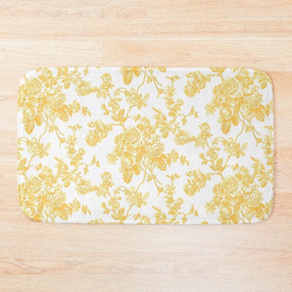 Item preview, Toile, Sunflower Yellow Roses Pattern designed and sold by PixDezines.