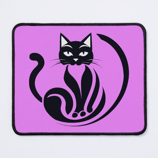 Item preview, Stylized Black Cat Modern Design 12 designed and sold by DigitalandPhoto.