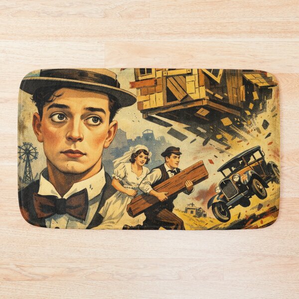 Item preview, Buster Keaton One Week – Classic Film designed and sold by Mauswohn.