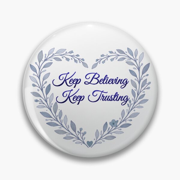 Item preview, Keep Believing, Keep Trusting Christian Art designed and sold by StillTrustingCo.
