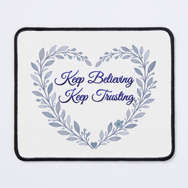 Item preview, Keep Believing, Keep Trusting Christian Art designed and sold by StillTrustingCo.
