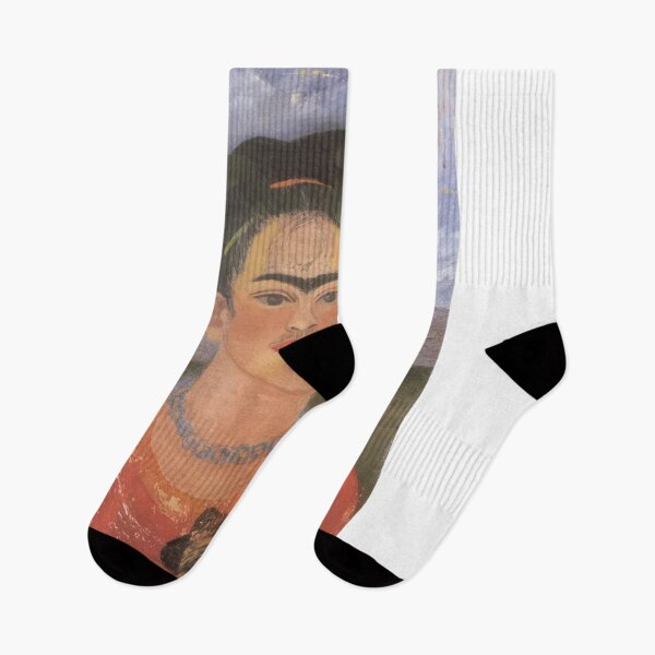 Item preview, Self Portrait with a Portrait of Diego on the Breast and Maria Between the Eyebrows - Frida Kahlo  designed and sold by nebelimr.