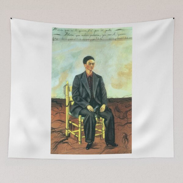 Item preview, Self Portrait with Cropped Hair - Frida Kahlo  designed and sold by nebelimr.