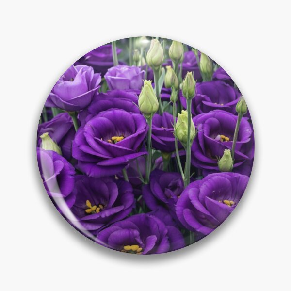 Item preview, Royal Purple Lisianthus Garden designed and sold by Dreamy Armine Art.