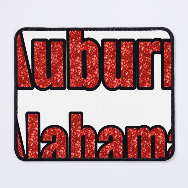 Item preview, Auburn Alabama City Name With Red Rhinestone designed and sold by TheIconSmith.