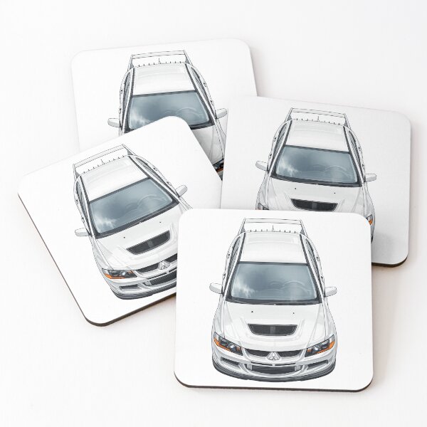 Item preview, Mitsubishi Lancer Evolution 8 MR Scotia White designed and sold by TheMitsuGuy.