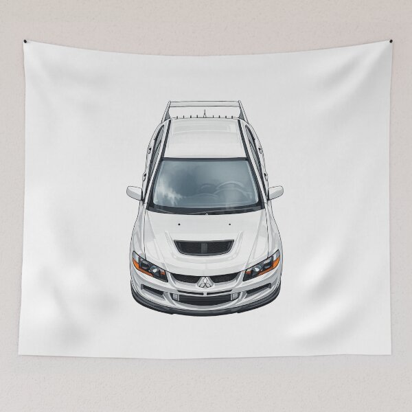 Item preview, Mitsubishi Lancer Evolution 8 MR Scotia White designed and sold by TheMitsuGuy.