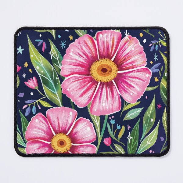 Item preview, Cute Colorful Spring Summer Flowers Botanical Garden Floral Illustration designed and sold by Aniet Illustration.