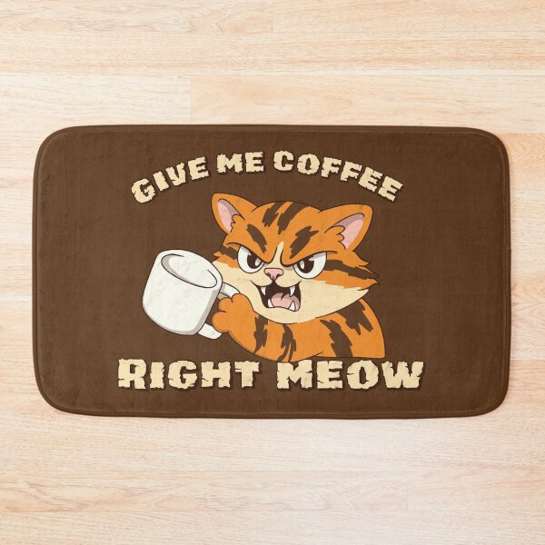 Item preview, Give me Coffee Right Meow designed and sold by loobsart.