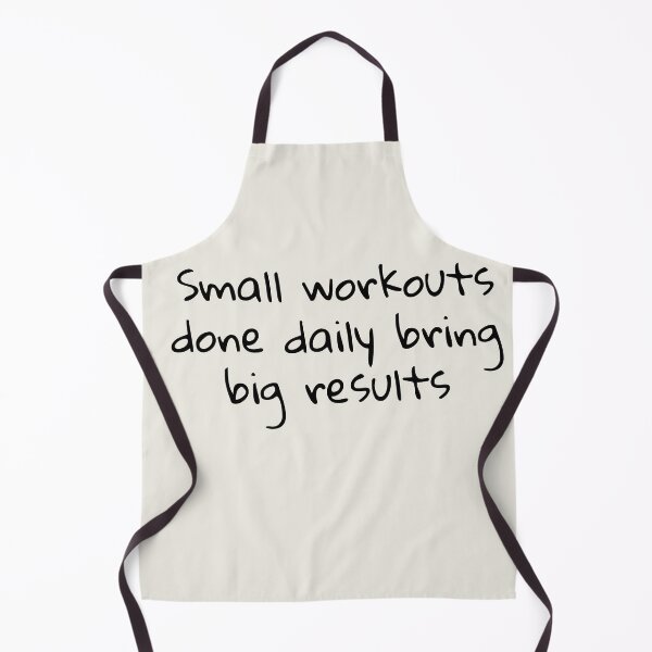 Item preview, Small workouts done daily bring big results designed and sold by Creations by lyne.