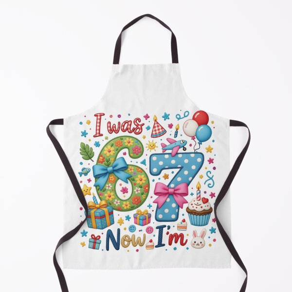 Item preview, I Was 6 Now Im 7 Funny I'm Six Seven Playground Superstar Vibes designed and sold by SkeletonsDanger.