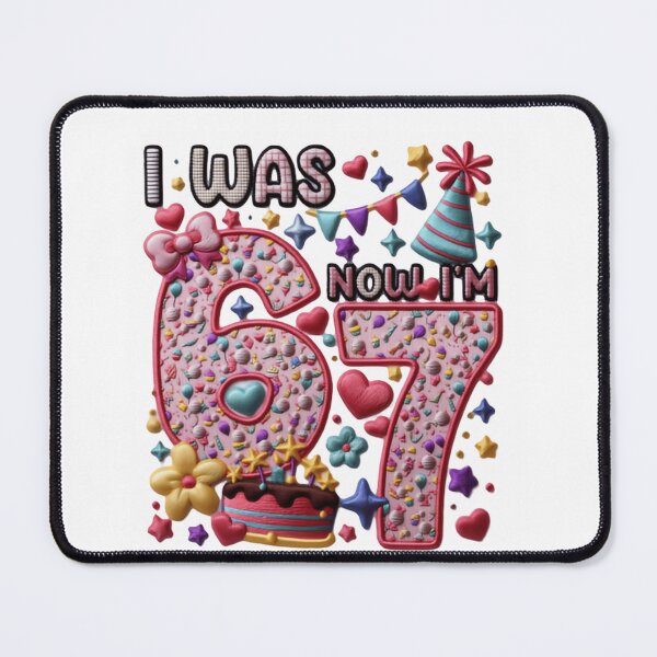 Item preview, I Was 6 Now Im 7 Funny I'm Six Seven Tiny Trendsetter Era designed and sold by SkeletonsDanger.