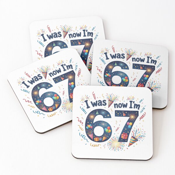 Item preview, I Was 6 Now Im 7 Funny I'm Six Seven Official Cool Status designed and sold by SkeletonsDanger.