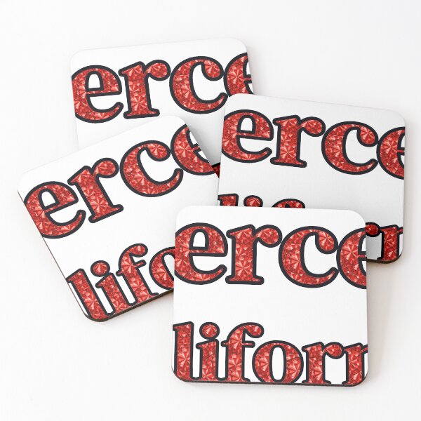 Item preview, Merced California City Name With Red Rhinestone designed and sold by TheIconSmith.
