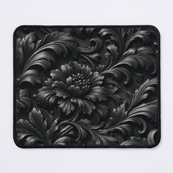 Item preview, Black Baroque Floral Phone Case designed and sold by Pia.