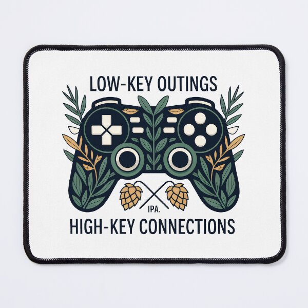 Item preview, Low-Key Gaming Aesthetic for Nature Lover designed and sold by SplashTastic.