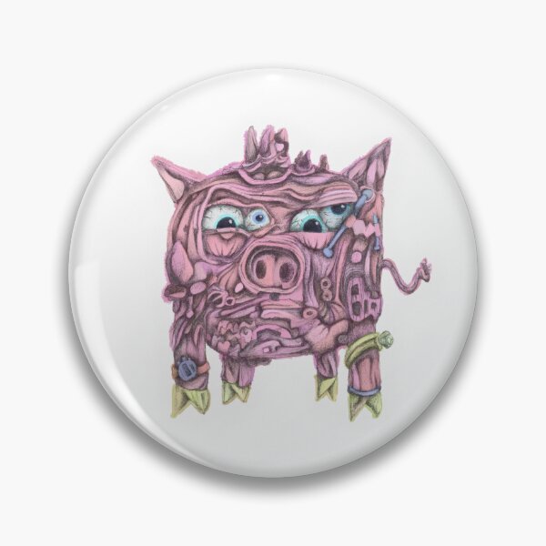 Item preview, Mutant pig a0414 designed and sold by liquid-print.