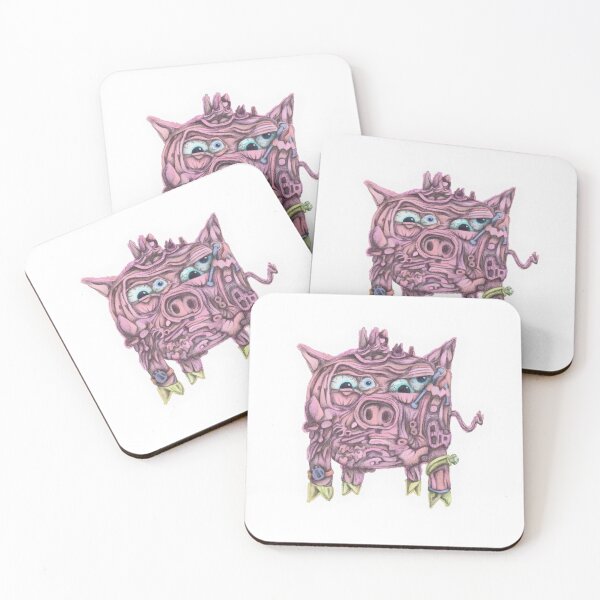 Item preview, Mutant pig a0414 designed and sold by liquid-print.