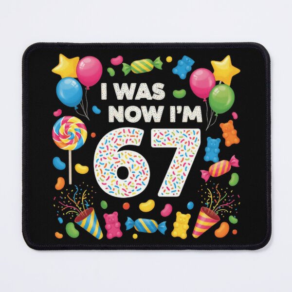 Item preview, I Was 6 Now Im 7 Funny I'm Six Seven Wild Kid Energy Burst designed and sold by SkeletonsDanger.