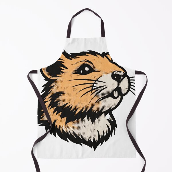 Item preview, Bold Hamster – Graphic Style Illustration designed and sold by ForeverPrintsOK.