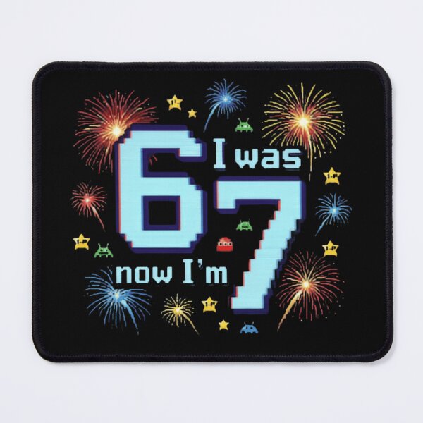 Item preview, I Was 6 Now Im 7 Funny I'm Six Seven Super Star Kid Era designed and sold by SkeletonsDanger.