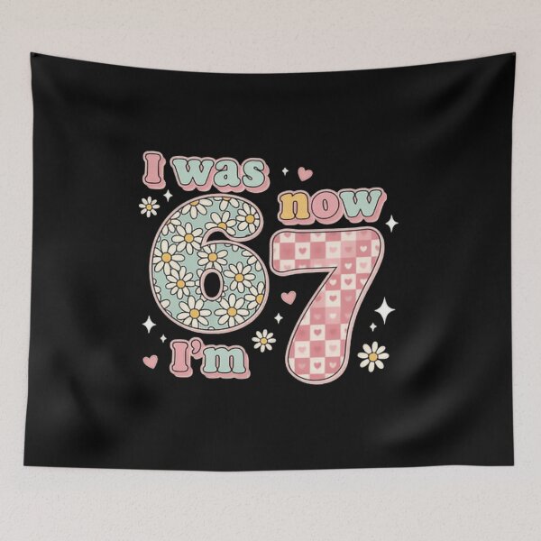Item preview, I Was 6 Now Im 7 Funny I'm Six Seven Maximum Giggle Upgrade designed and sold by SkeletonsDanger.