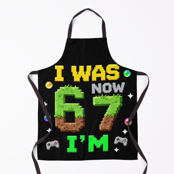 Item preview, I Was 6 Now Im 7 Funny I'm Six Seven Kid Power Level Seven designed and sold by SkeletonsDanger.