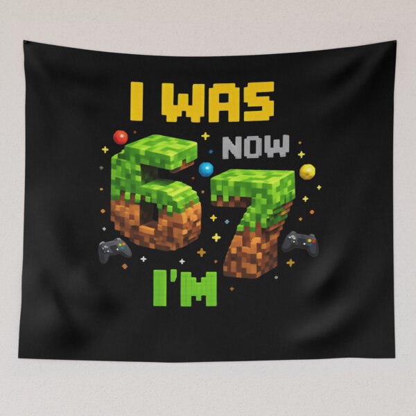 Item preview, I Was 6 Now Im 7 Funny I'm Six Seven Tiny Legend Rising Fast designed and sold by SkeletonsDanger.