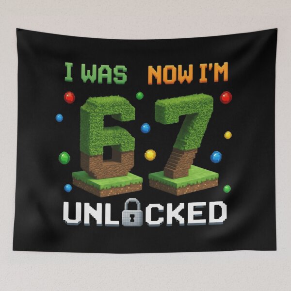 Item preview, I Was 6 Now Im 7 Funny I'm Six Seven Birthday Champ Vibes Only designed and sold by SkeletonsDanger.