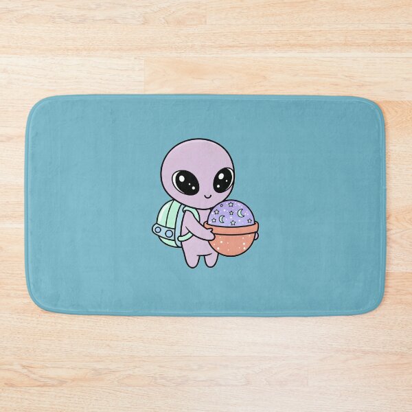 Item preview, Kawaii Alien Kid with Starry Plant designed and sold by CryptoCactus.