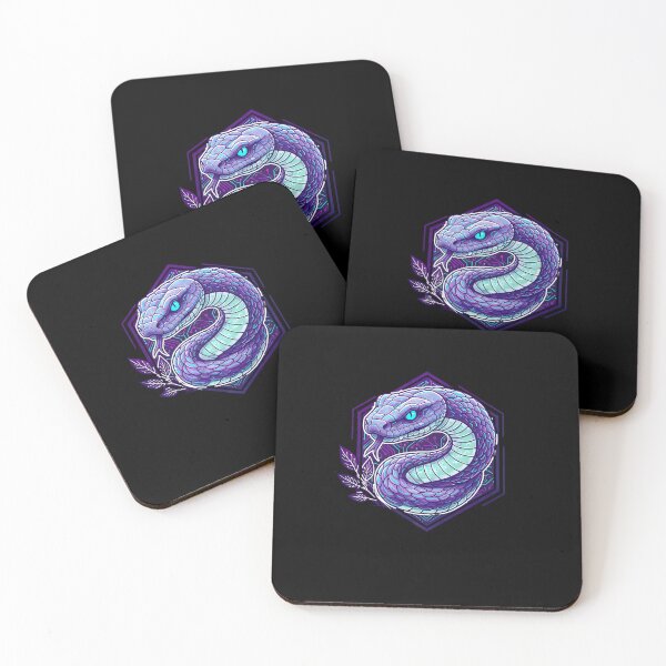 Item preview, Cyber Snake Tech Art - Futuristic Neon Circuit Viper Illustration designed and sold by AbulailArt.