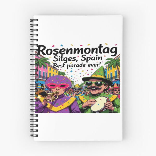 Item preview, Rosenmontag Sitges Spain T-Shirt – Best Parade Ever Carnival Design | Colorful Festival Street Party Graphic designed and sold by Sushikidsntod.