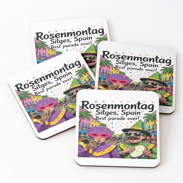 Item preview, Rosenmontag Sitges Spain T-Shirt – Best Parade Ever Carnival Design | Colorful Festival Street Party Graphic designed and sold by Sushikidsntoddlers.