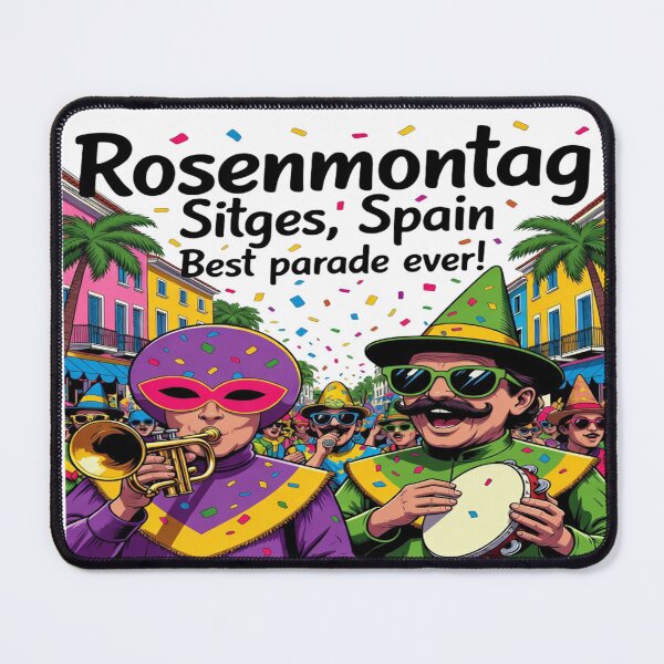Item preview, Rosenmontag Sitges Spain T-Shirt – Best Parade Ever Carnival Design | Colorful Festival Street Party Graphic designed and sold by Sushikidsntoddlers.